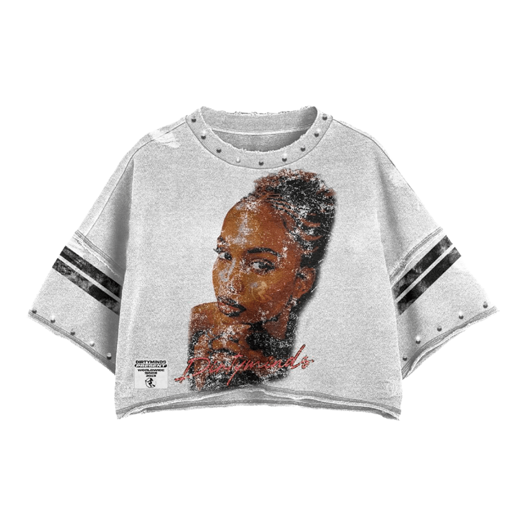 DirtyMinds “White Wave” Wide-Body t-shirt.