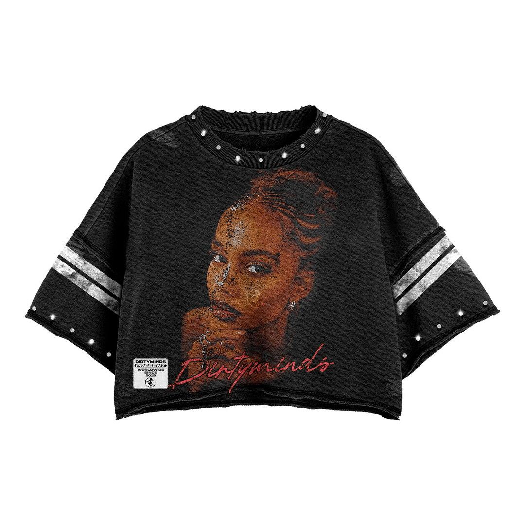 DirtyMinds “Black Wave” Wide-Body t-shirt.